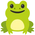 กบ + หน้ายิ้มบางๆ