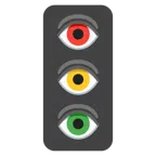 occhio + semaforo verticale