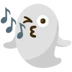 fantasma + note musicali