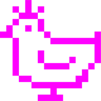 mostro alieno + gallina
