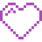 mostro alieno + cuore viola