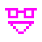 mostro alieno + faccina nerd