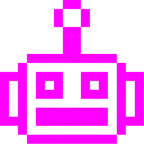mostro alieno + faccina di robot