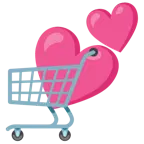 due cuori + carrello