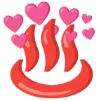 cuore con freccia + sorgenti termali
