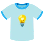 Glühbirne + T-Shirt