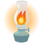 fuoco + lampadina