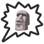 right anger bubble + moai