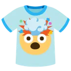 testa che esplode + t-shirt