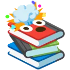 testa che esplode + libri