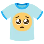 faccina supplichevole + t-shirt