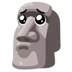 faccina supplichevole + Moai