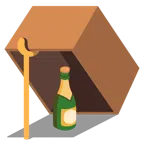 mouse trap + bottle with popping cork