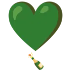 punto esclamativo a cuore + bottiglia stappata