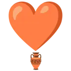 punto esclamativo a cuore + anfora