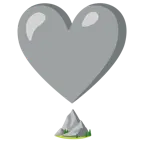 punto esclamativo a cuore + montagna
