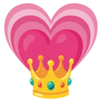cuore che cresce + corona