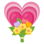cuore che cresce + mazzo di fiori