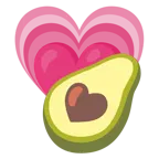cuore che cresce + avocado