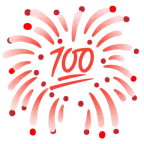100 punti + fuochi d’artificio