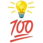 100 punti + lampadina