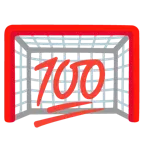 100 punti + porta da calcio