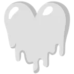 melting face + white heart