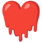 melting face + red heart