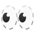 faccina tratteggiata + occhi