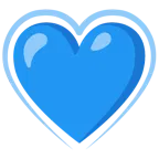 cuore blu + cuori