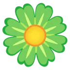 cuore verde + fiore