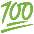 cuore verde + 100 punti