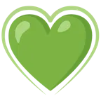 cuore verde + cuori