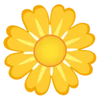 cuore giallo + fiore
