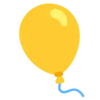 cuore giallo + palloncino
