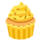cuore giallo + cupcake