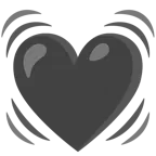 cuore nero + cuore che batte