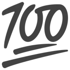 cuore nero + 100 punti