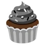 cuore nero + cupcake