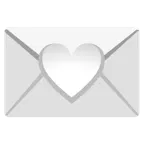 cuore bianco + lettera d’amore