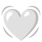 cuore bianco + cuore che batte