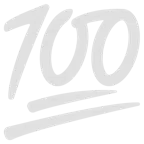 cuore bianco + 100 punti
