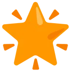cuore arancione + stella che brilla