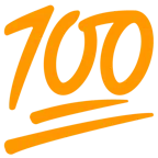 cuore arancione + 100 punti
