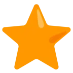 cuore arancione + stella