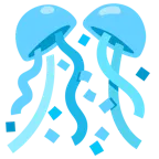 cuore azzurro + coriandoli