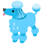 cuore azzurro + barboncino
