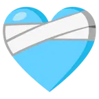 cuore azzurro + cuore guarito