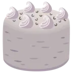 cuore grigio + torta di compleanno