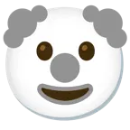 cuore grigio + faccina pagliaccio
